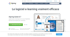 Desktop Screenshot of ispring.fr