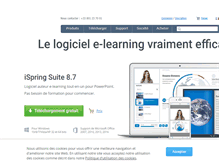 Tablet Screenshot of ispring.fr